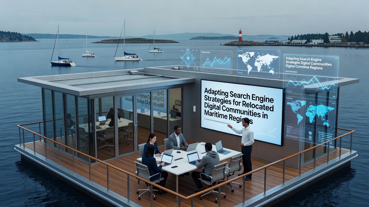 Adapting Search Engine Strategies for Relocated Digital Communities in Maritime Regions